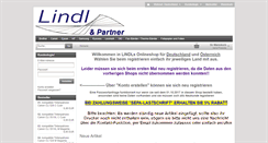 Desktop Screenshot of lindl.info