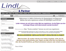 Tablet Screenshot of lindl.info